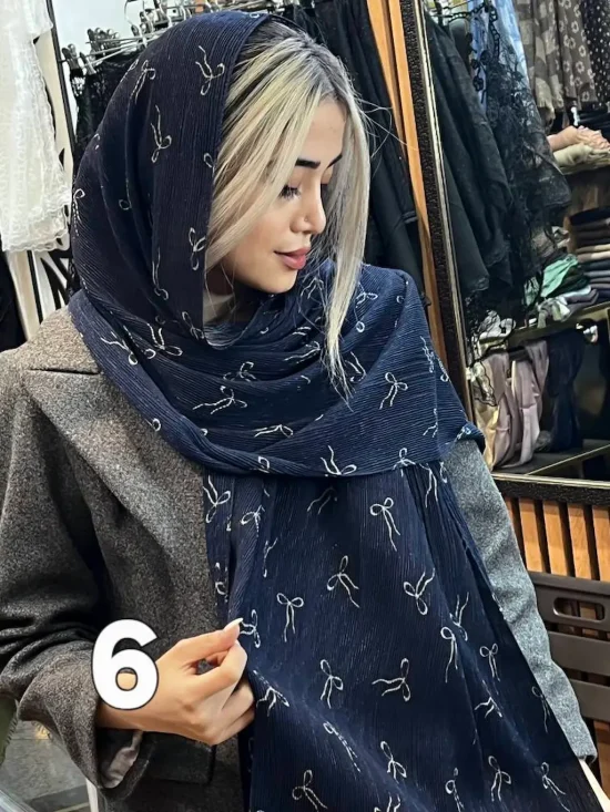 شال پلیسه برشکا شاین