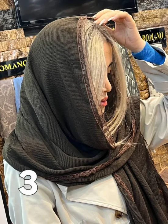 شال لبه دانتلی