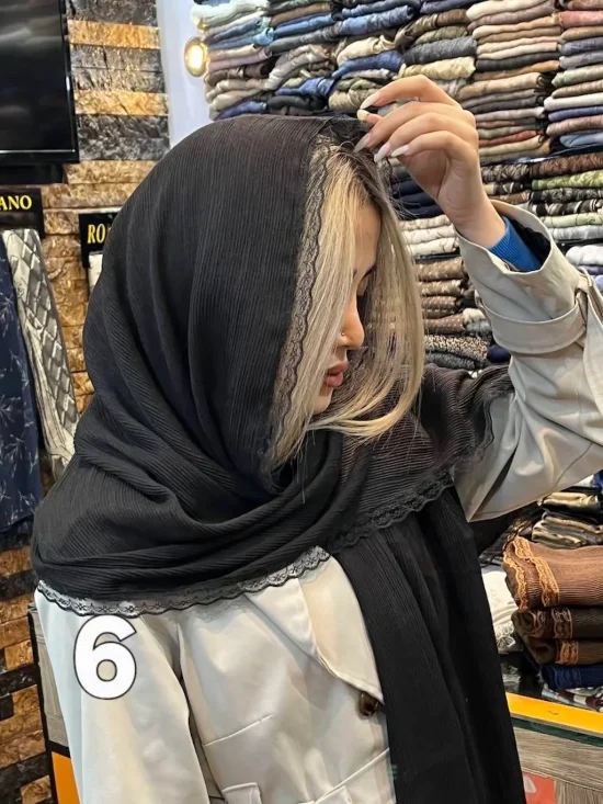 شال لبه دانتلی