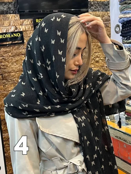 شال پلیسه برشکا شاین