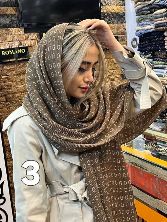 شال پلیسه برشکا شاین