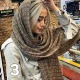 شال پلیسه برشکا شاین