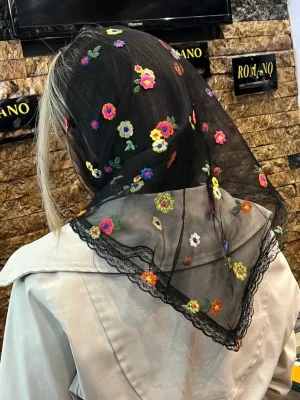 روسری گلبابونه