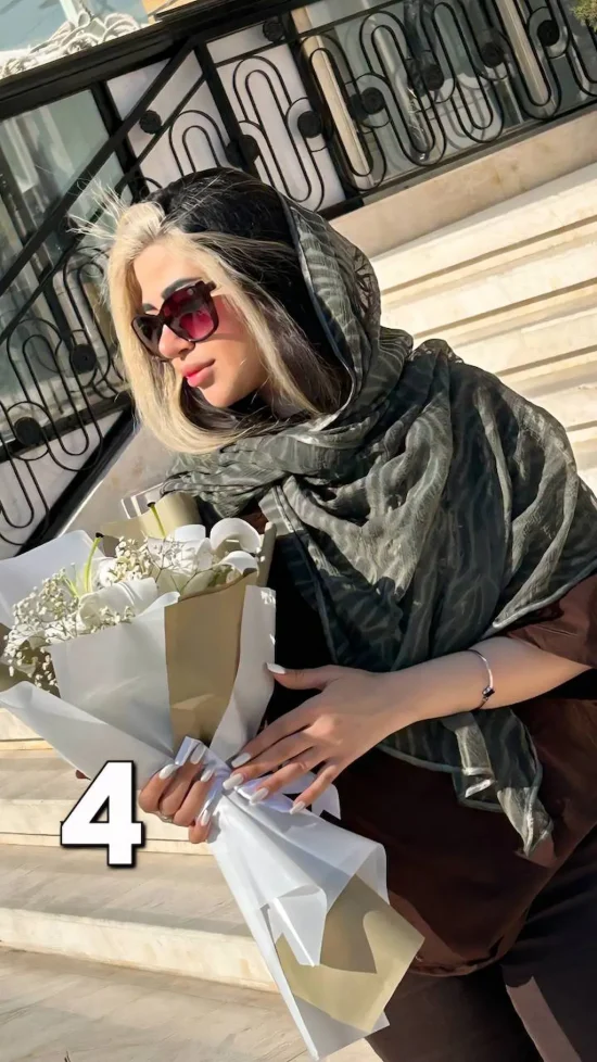 شال حریر زبرا