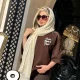شال حریر زبرا
