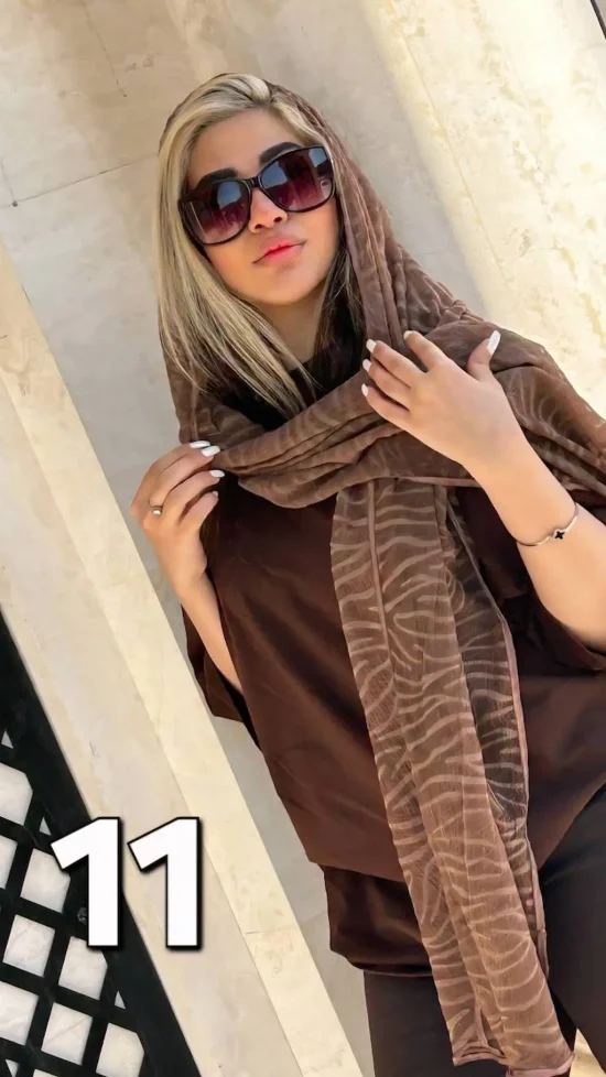 شال حریر زبرا