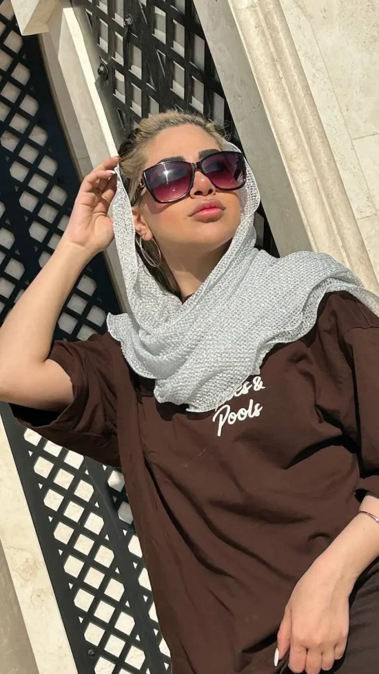 شال حریر زنبوری