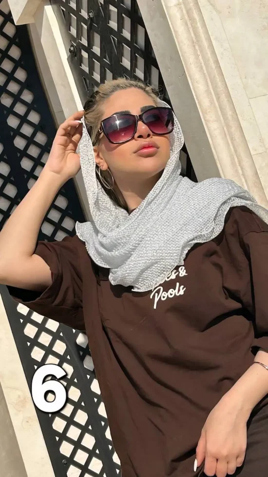 شال حریر زنبوری