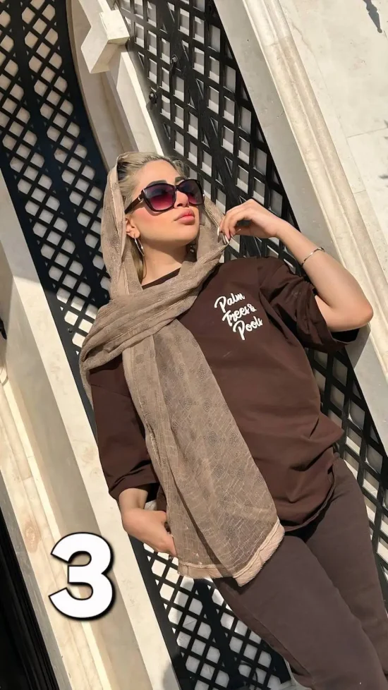 شال حریر پرنیا