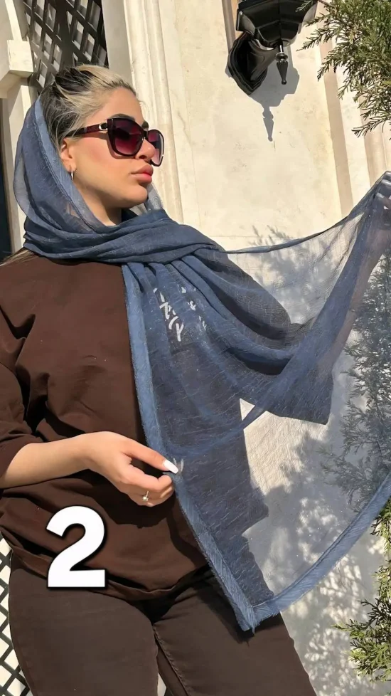 شال حریر پرنیا