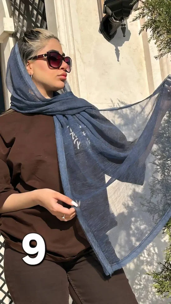 شال حریر پرنیا