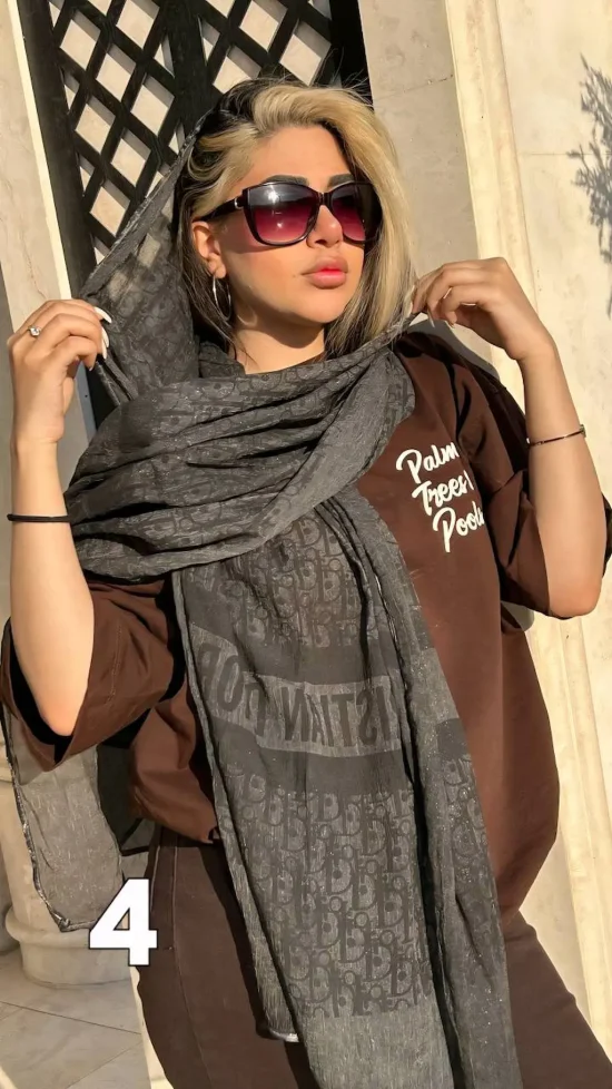 شال حریر ایتالیایی
