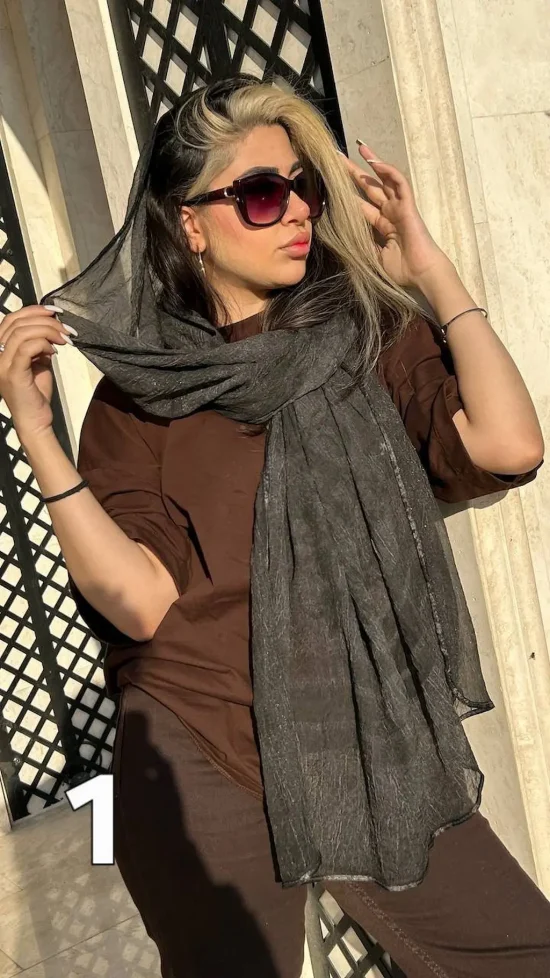 شال حریر ایتالیایی