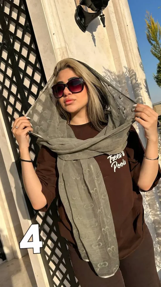 شال حریر شکیلا