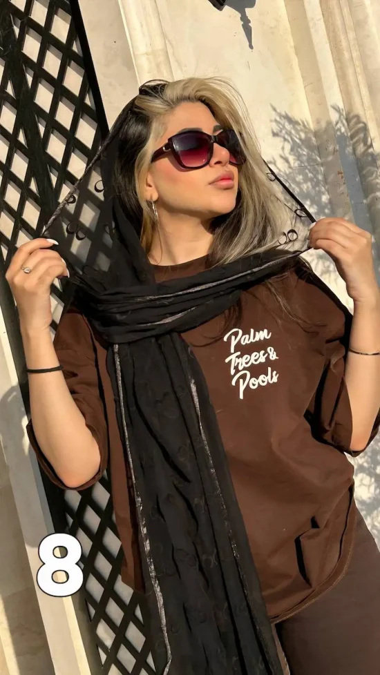 شال حریر شکیلا