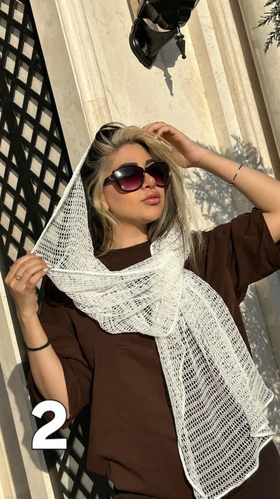 شال قلاب بافی