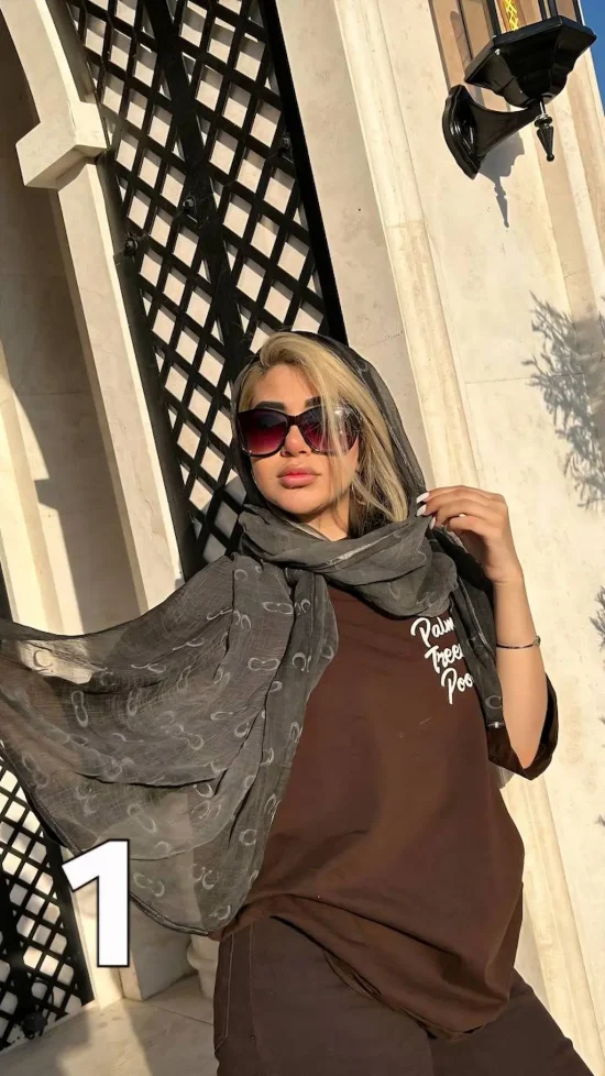 شال حریر شکیلا