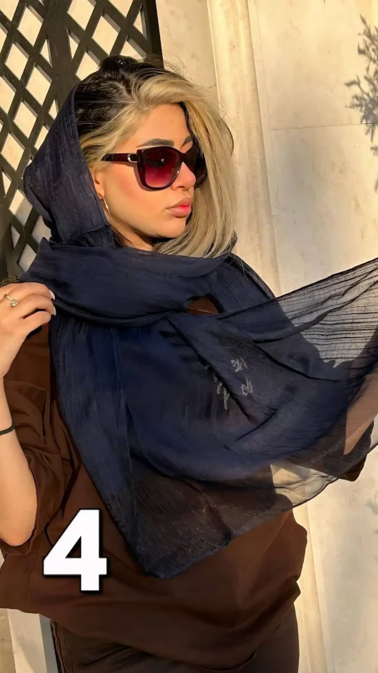 شال حریر مزونی