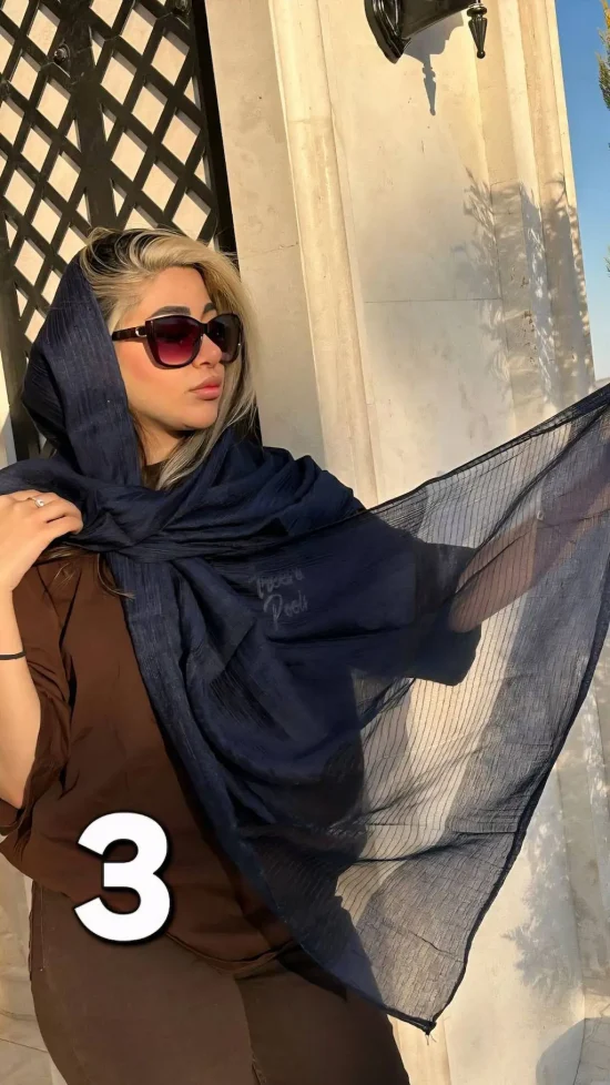 شال حریر مزونی