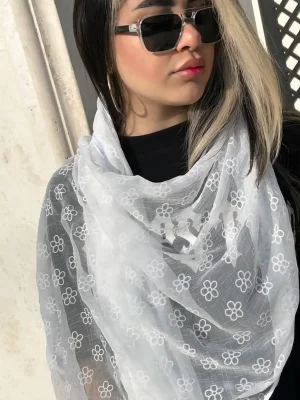 شال حریر ماهنوس