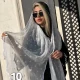شال حریر ماهنوس